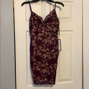 Purple size 1 sparkle dress